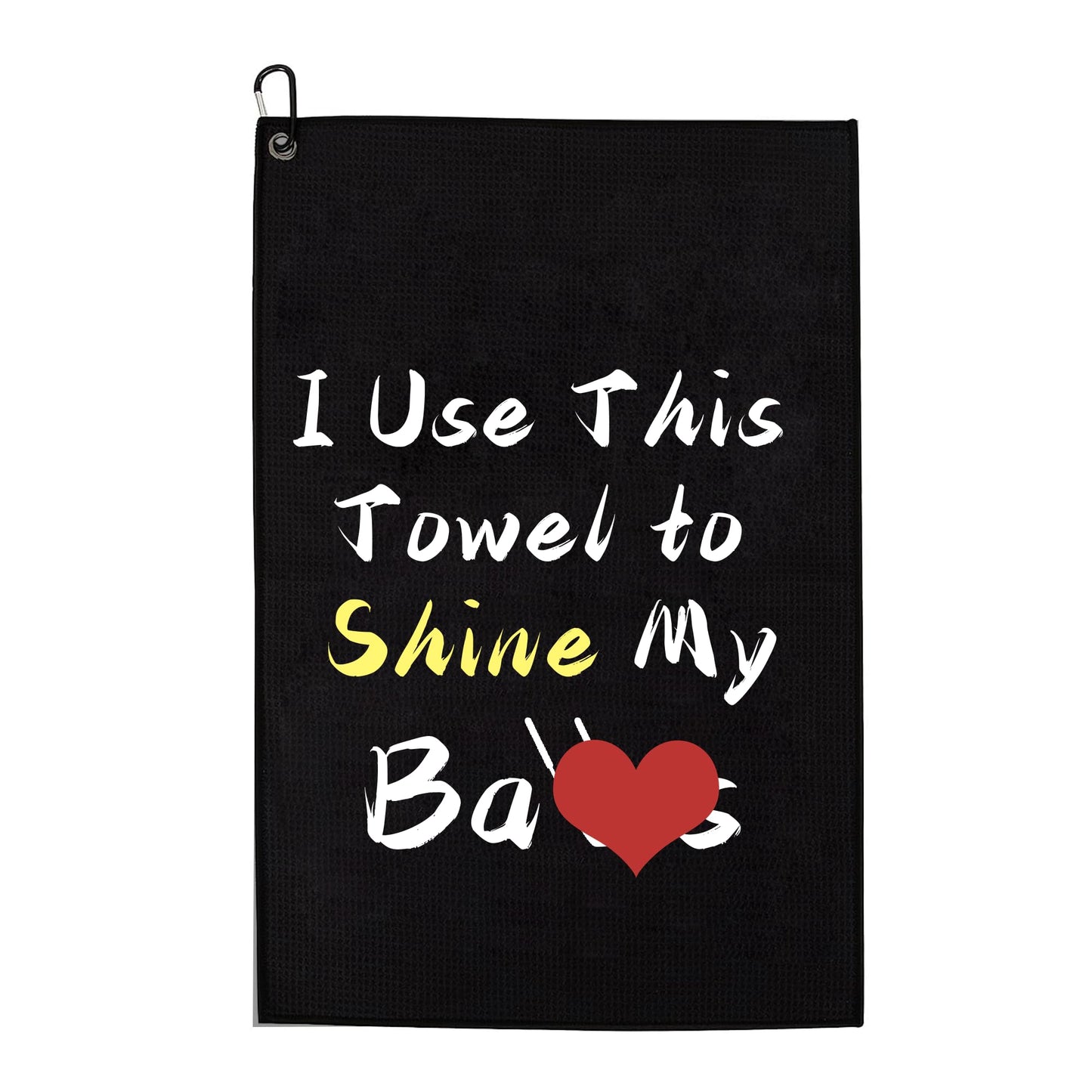 Funny Golf Towel with Clip