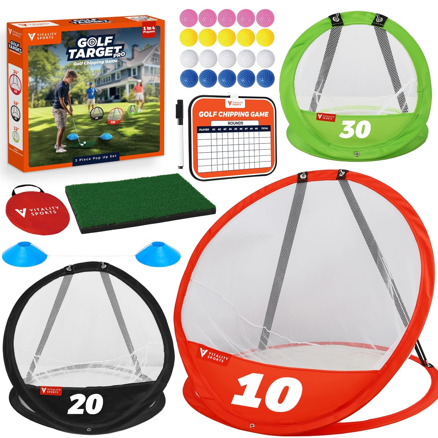 Golf Chipping Net Set